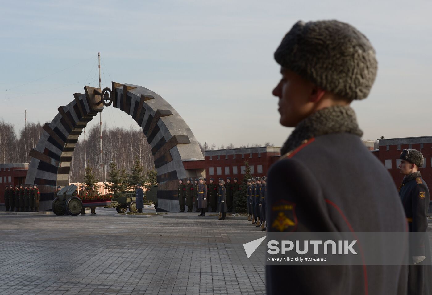 Mikhail Kalashnikov's funeral