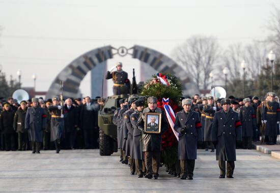 Mikhail Kalashnikov's funeral