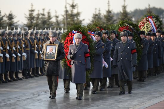 Mikhail Kalashnikov's funeral