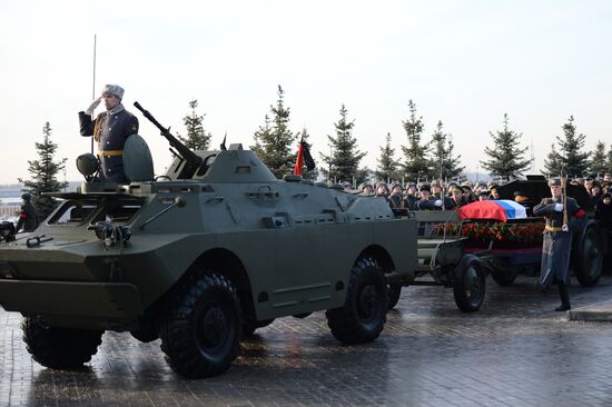 Mikhail Kalashnikov's funeral
