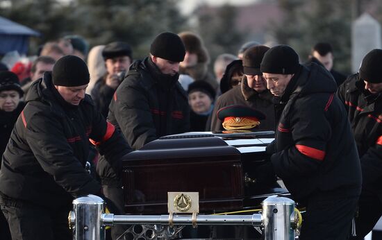 Mikhail Kalashnikov's funeral