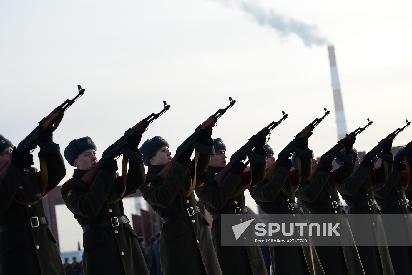 Mikhail Kalashnikov's funeral
