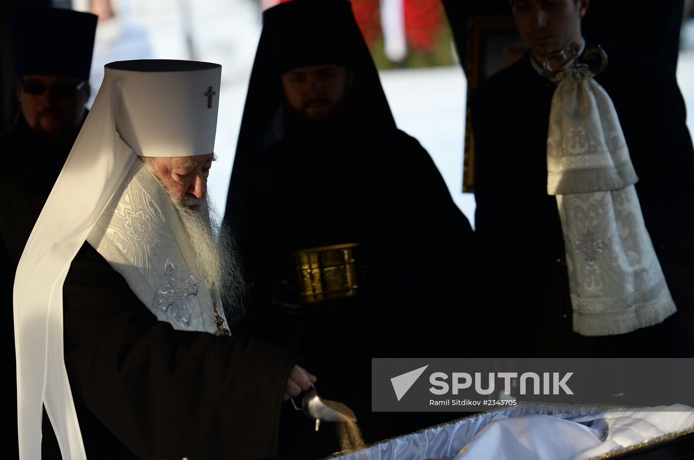 Mikhail Kalashnikov's funeral