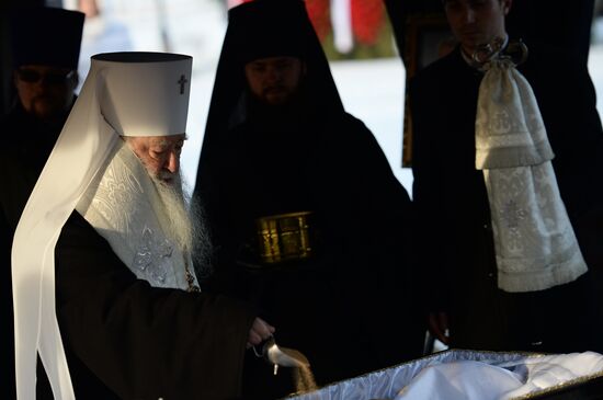 Mikhail Kalashnikov's funeral