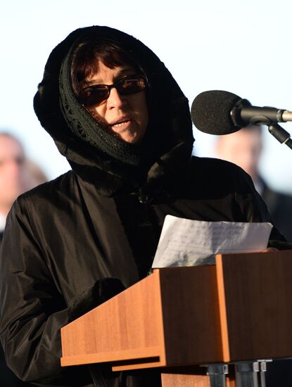 Mikhail Kalashnikov's funeral