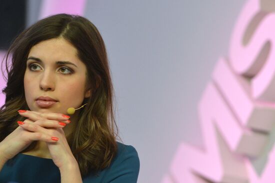 News conference with Maria Alyokhina and Nadezhda Tolokonnikova