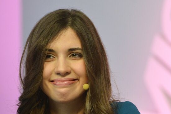 News conference with Maria Alyokhina and Nadezhda Tolokonnikova