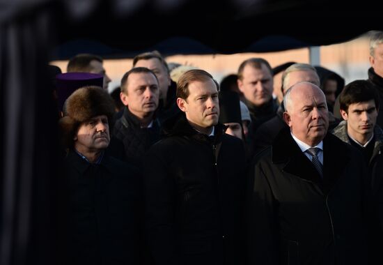 Mikhail Kalashnikov's funeral