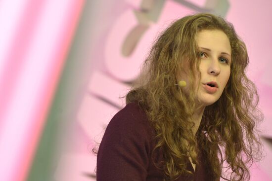 News conference with Maria Alyokhina and Nadezhda Tolokonnikova