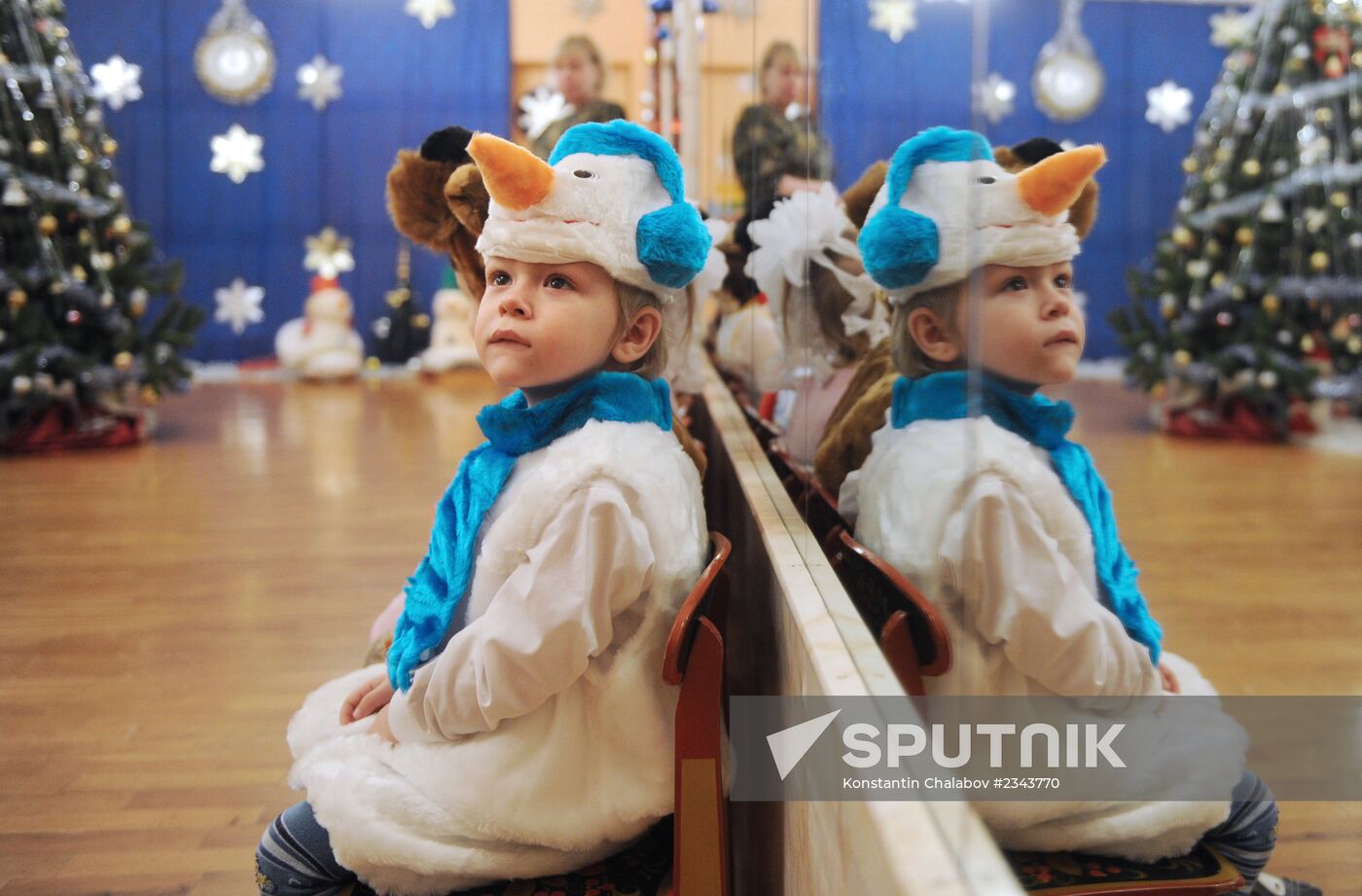 New Year's party at orphanage in Veliky Novgorod