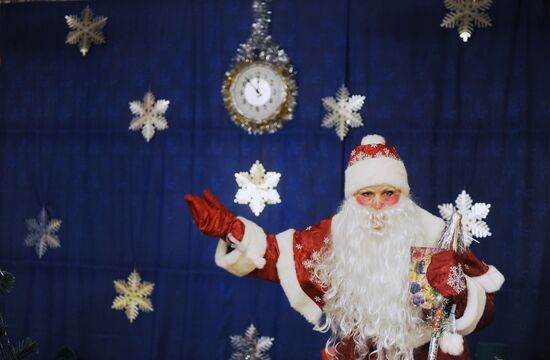 New Year's party at orphanage in Veliky Novgorod