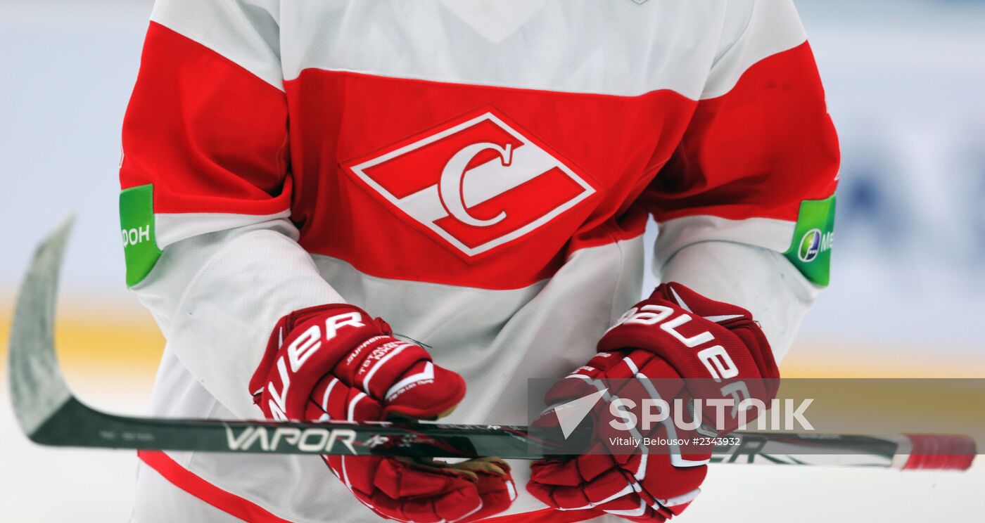 Kontinental Hockey League. Vityaz vs. Spartak