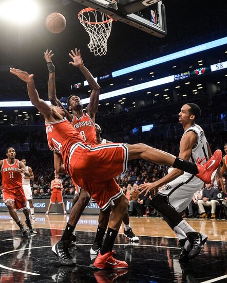 Basketball. NBA. Brooklyn Nets vs. Milwaukee Bucks