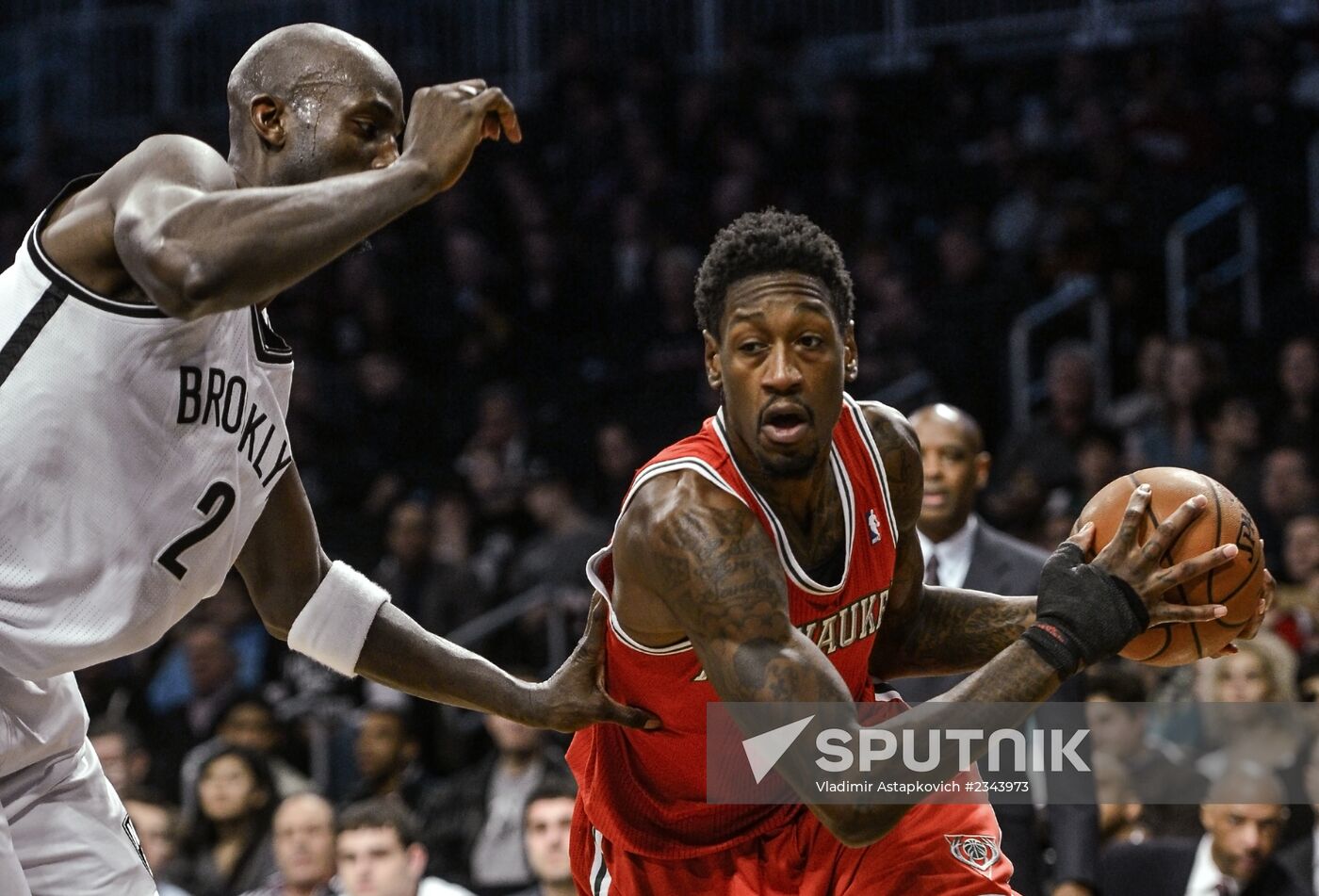 Basketball. NBA. Brooklyn Nets vs. Milwaukee Bucks