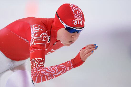 Russian Speed Skating Championships. Day Three