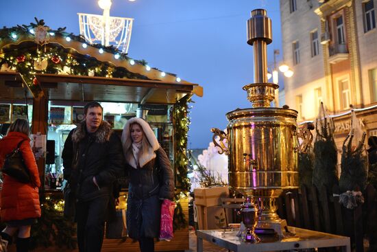 Christmas markets in Moscow