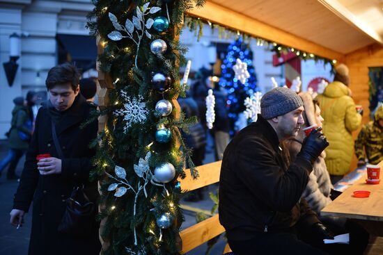 Christmas markets in Moscow