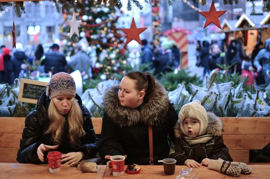 Christmas markets in Moscow