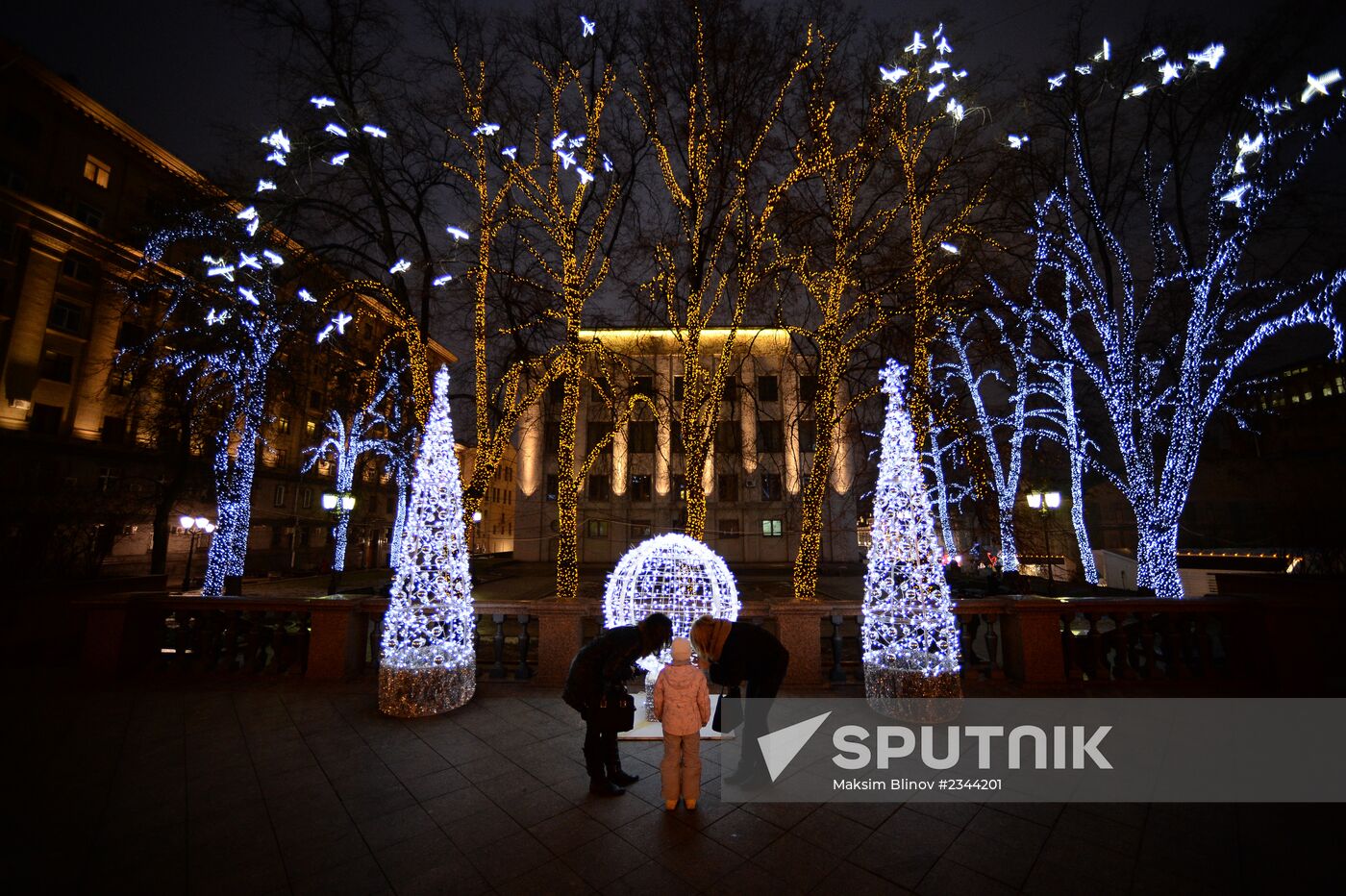 Christmas markets in Moscow