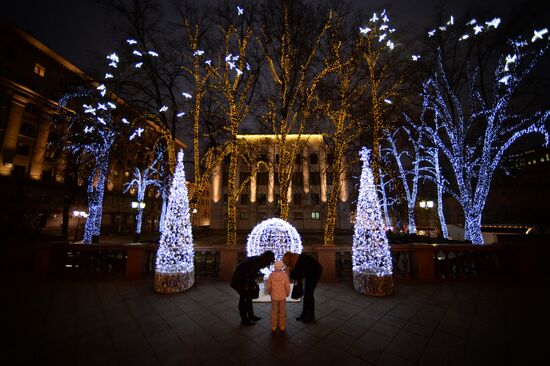 Christmas markets in Moscow