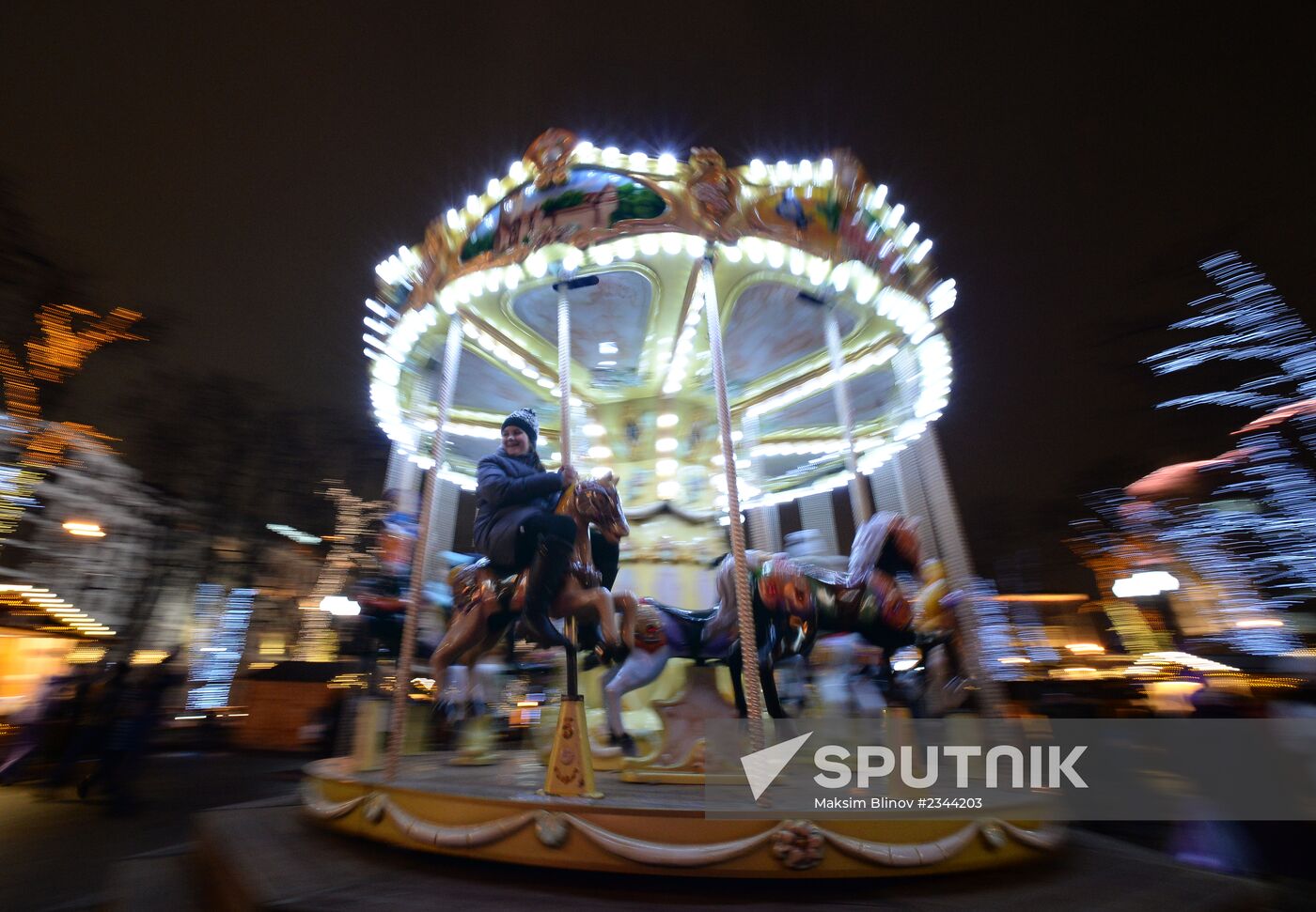 Christmas markets in Moscow