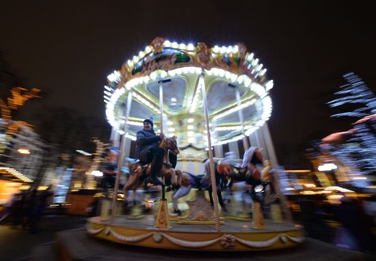 Christmas markets in Moscow