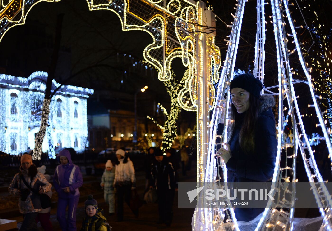 Christmas markets in Moscow