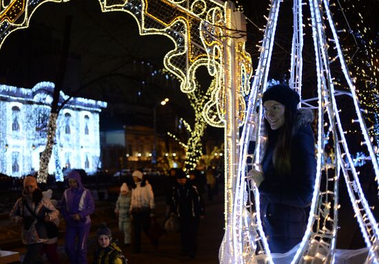 Christmas markets in Moscow