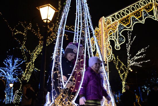 Christmas markets in Moscow
