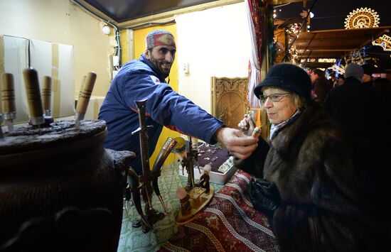 Christmas markets in Moscow