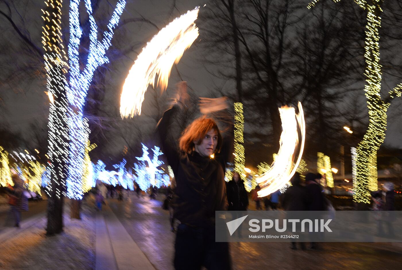 Christmas markets in Moscow