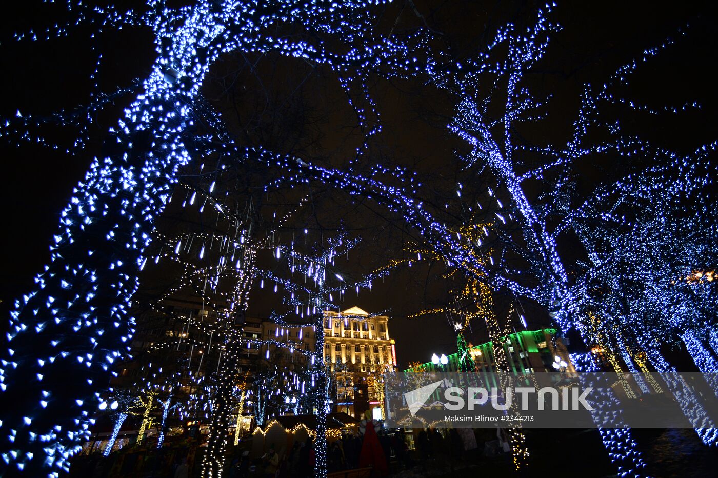 Christmas markets in Moscow