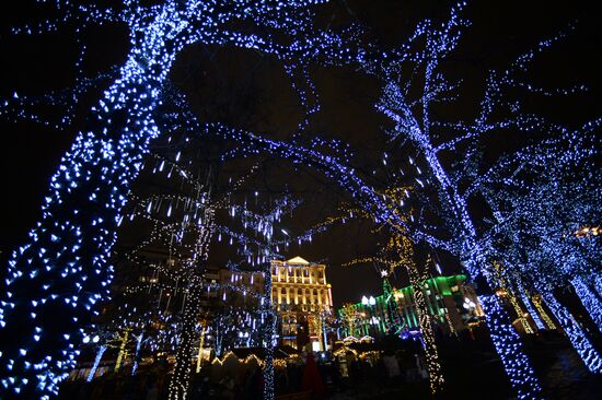 Christmas markets in Moscow