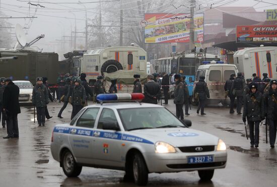 Explosion on trolleybus in Volgograd