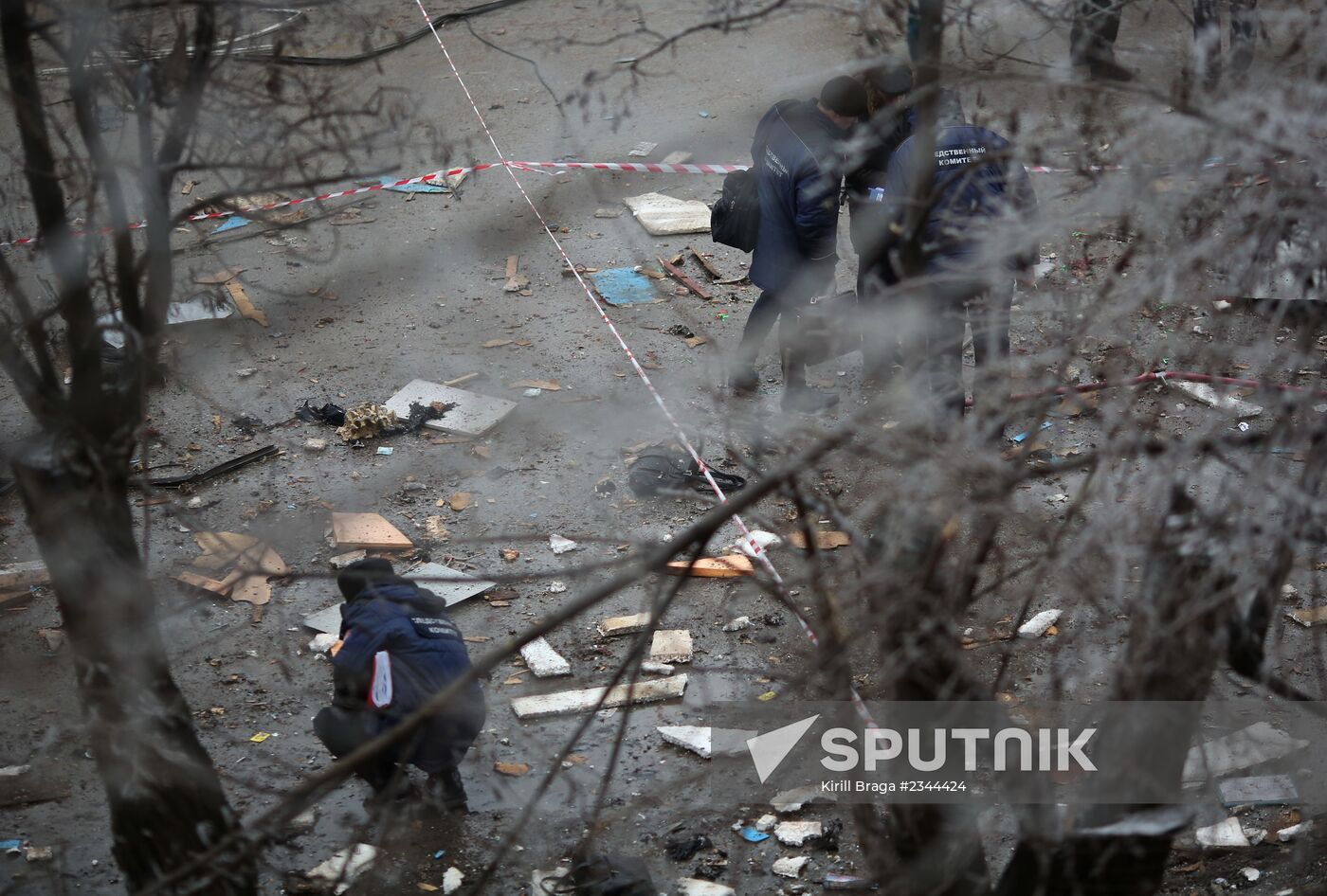 Explosion on trolleybus in Volgograd