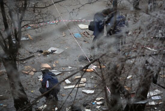 Explosion on trolleybus in Volgograd