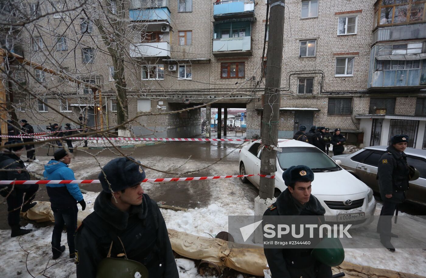 Explosion on trolleybus in Volgograd