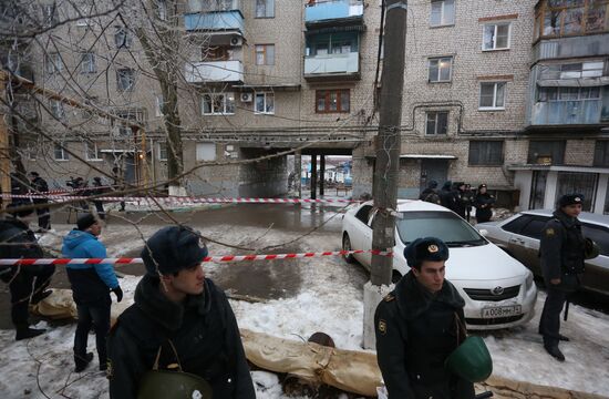 Explosion on trolleybus in Volgograd