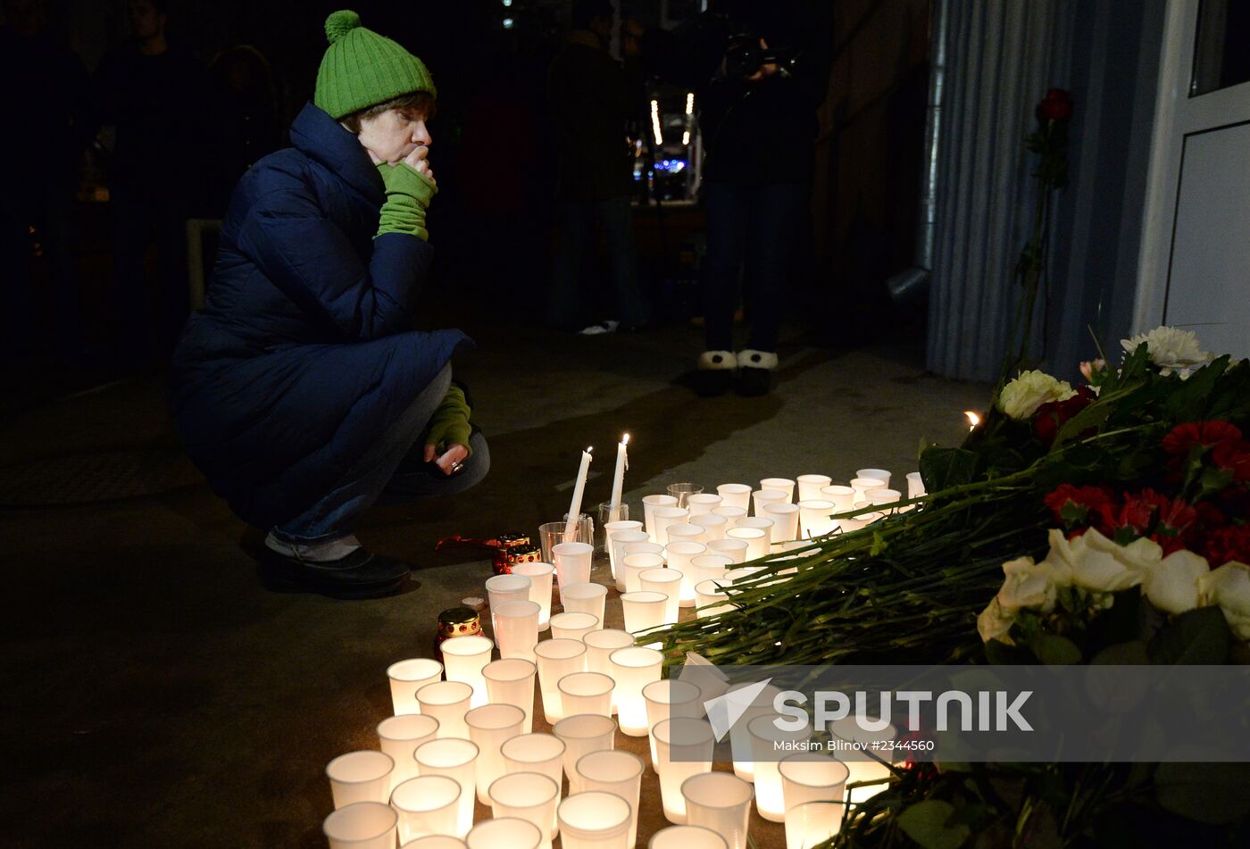 Memorial event for victims of terrorist attacks in Volgograd