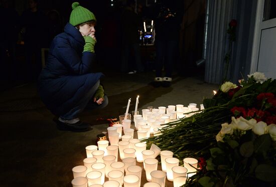 Memorial event for victims of terrorist attacks in Volgograd