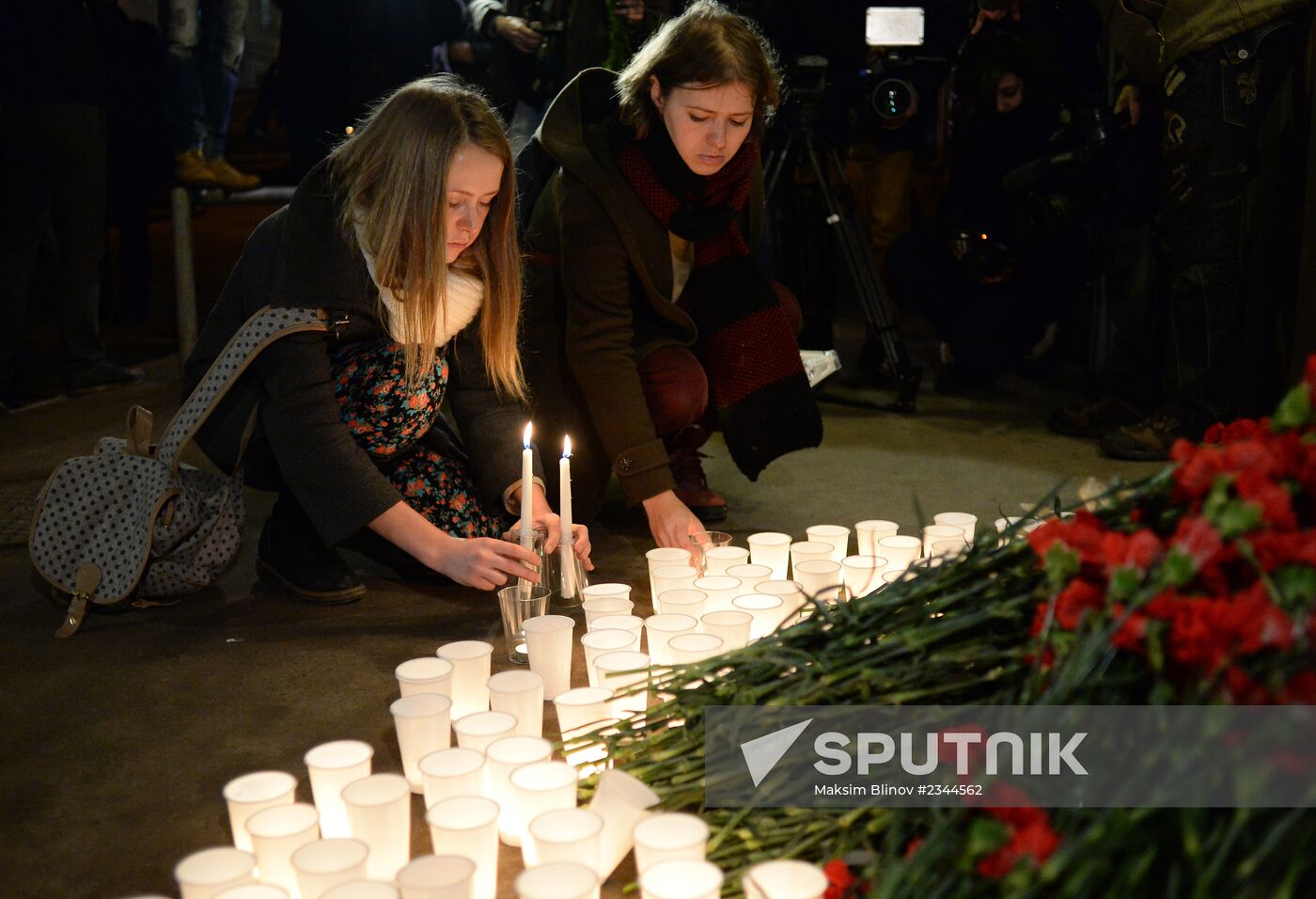 Memorial event for victims of terrorist attacks in Volgograd