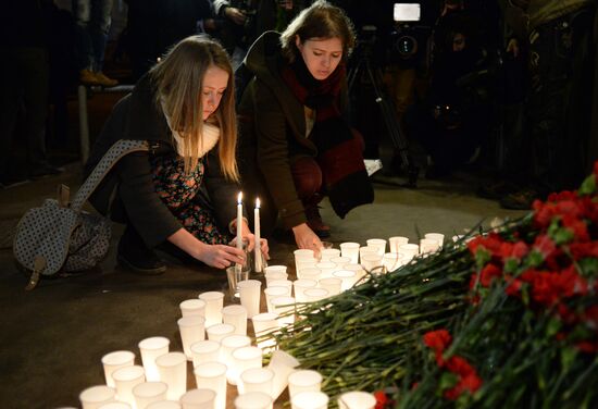 Memorial event for victims of terrorist attacks in Volgograd