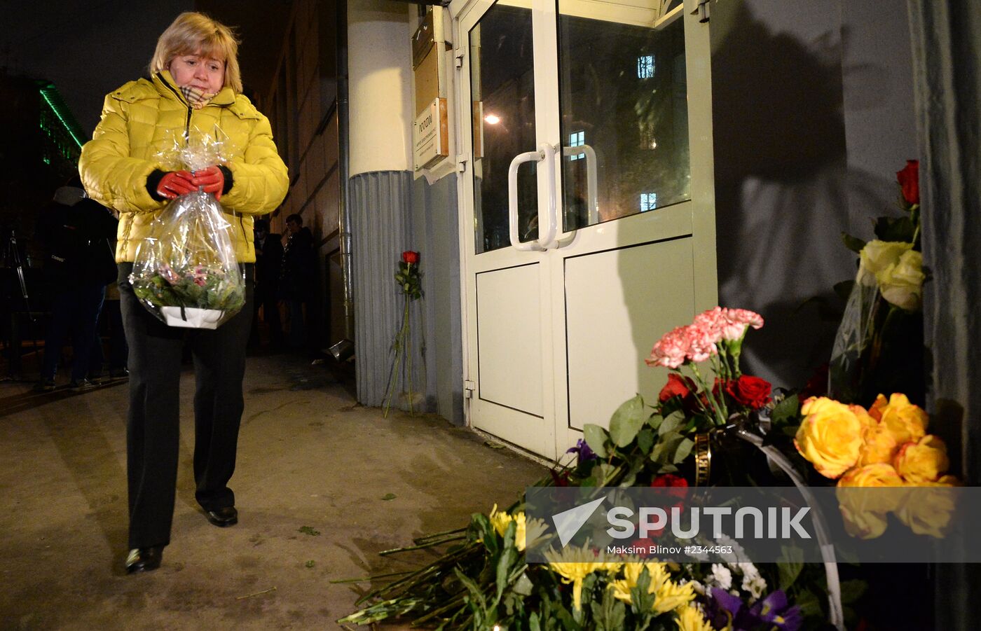 Memorial event for victims of terrorist attacks in Volgograd