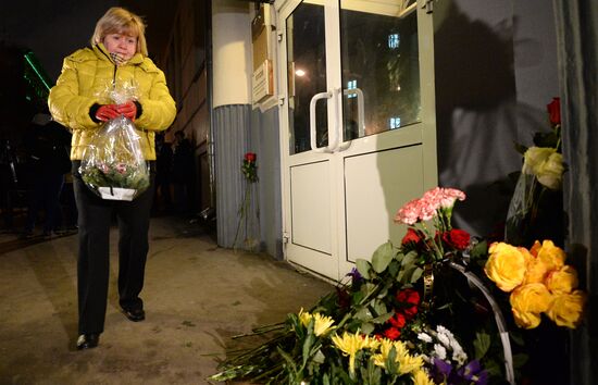 Memorial event for victims of terrorist attacks in Volgograd