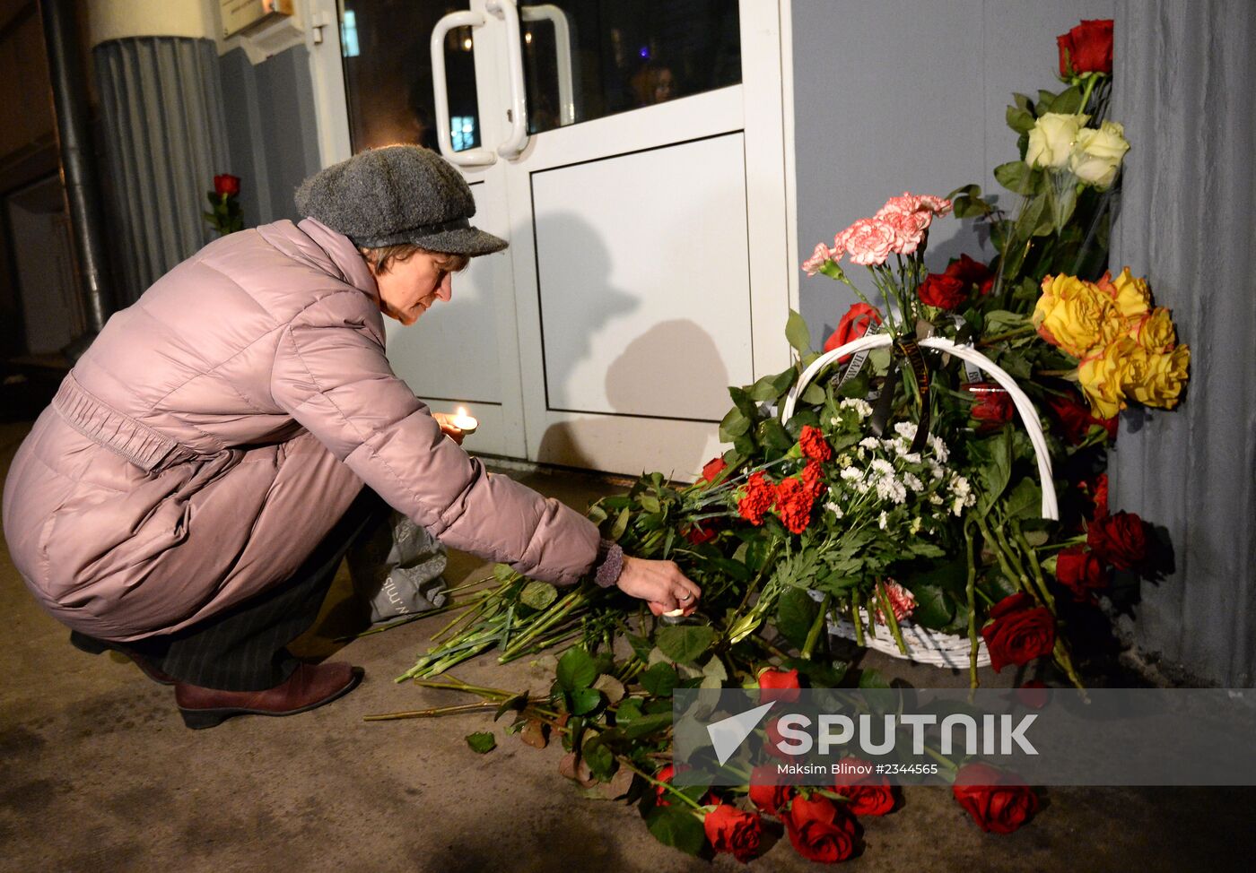 Memorial event for victims of terrorist attacks in Volgograd