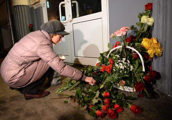 Memorial event for victims of terrorist attacks in Volgograd