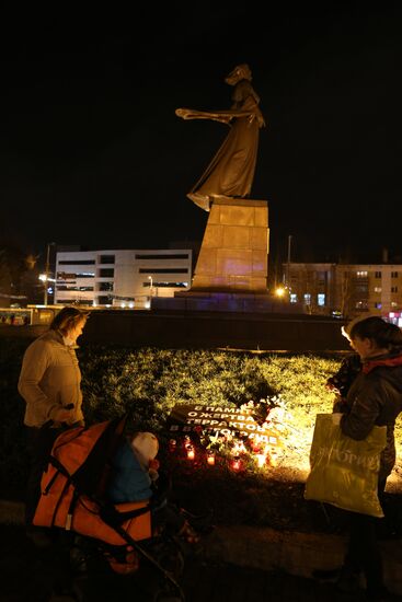 Memorial event held in Kaliningrad for terrorist attacks victims in Volgograd