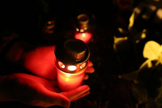 Memorial event held in Kaliningrad for terrorist attacks victims in Volgograd