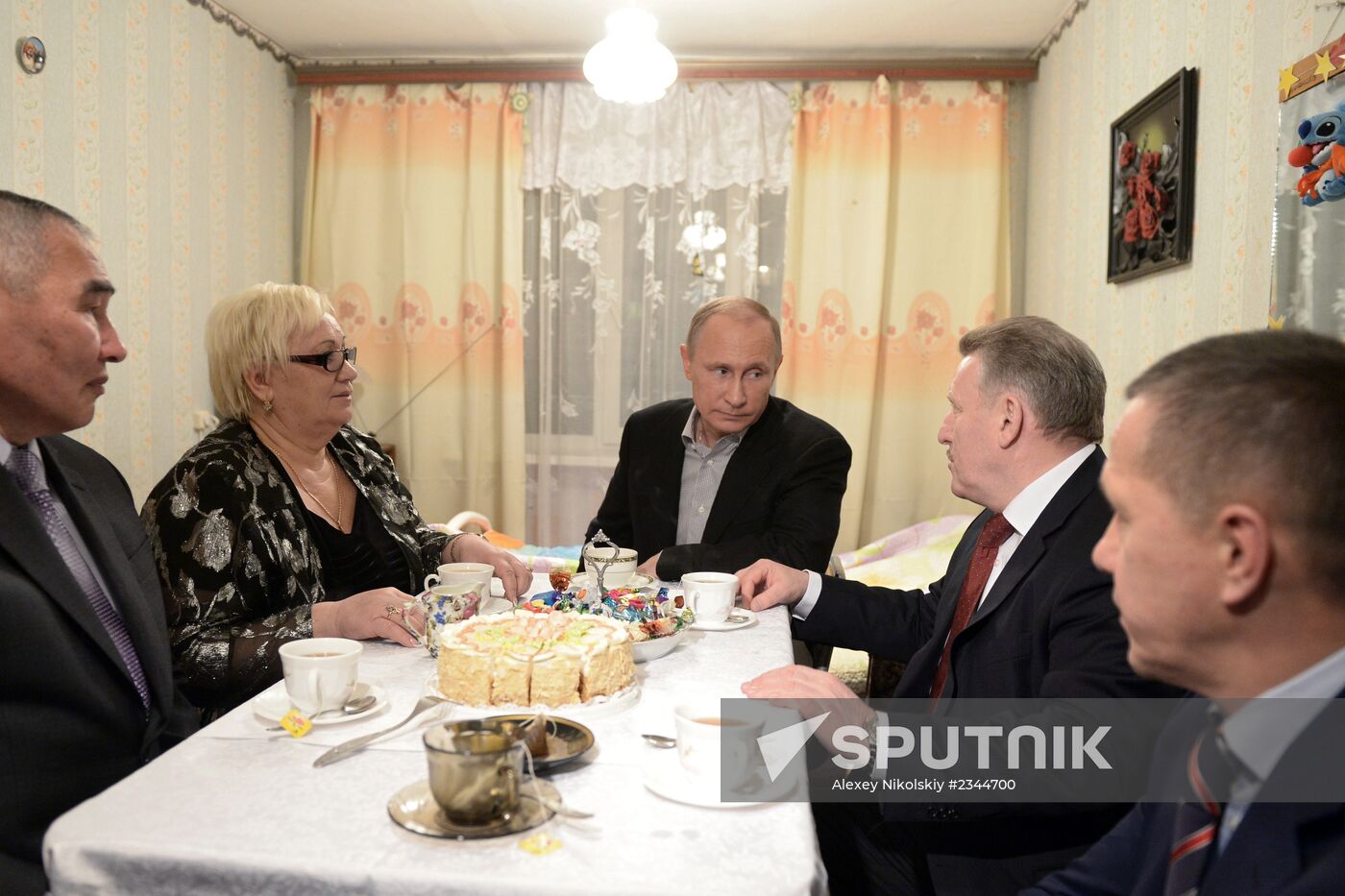 Vladimir Putin arrives in Khabarovsk