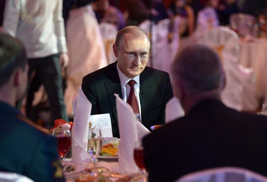 Vladimir Putin arrives in Khabarovsk